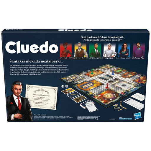 Anvol Stalo žaidimai CLUEDO Klasikinis paslapčių žaidimas