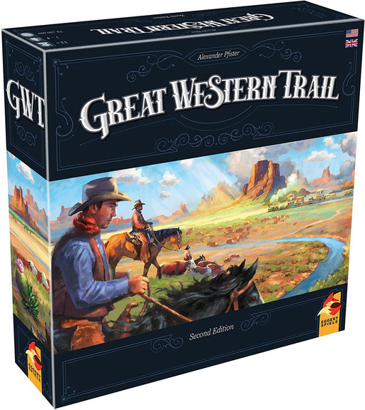 Asmodee Stalo žaidimai Great Western Trail 2nd Ed.