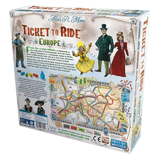 Asmodee Stalo žaidimai Ticket to Ride: Europe (ENG)