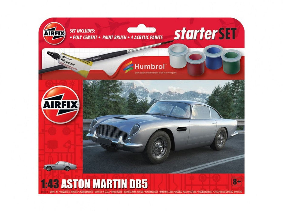 Baksas Surenkami modeliai Airfix - Aston Martin DB5