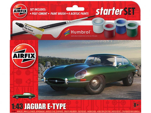 Baksas Surenkami modeliai Airfix - Jaguar E-Type