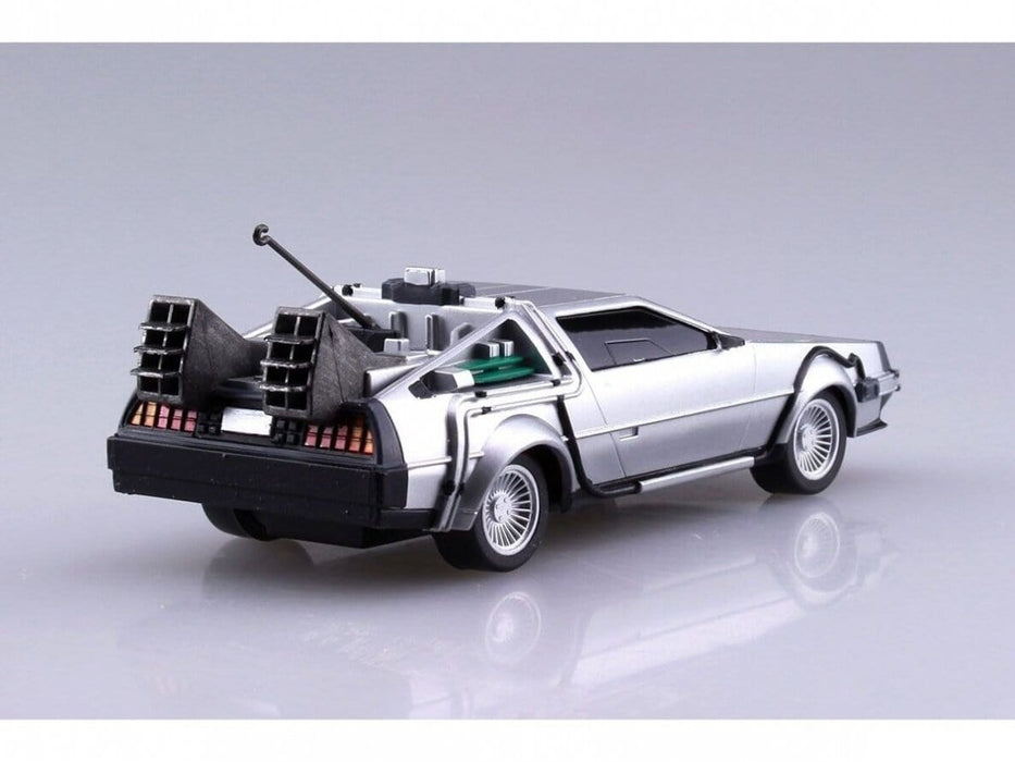 Baksas Surenkami modeliai Aoshima - DeLorean DMC-12 "Back to the Future I" (Pull back)