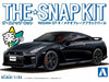 Baksas Surenkami modeliai Aoshima - The Snap Kit Nissan R35 GT-R Meteor Flake Black Pearl