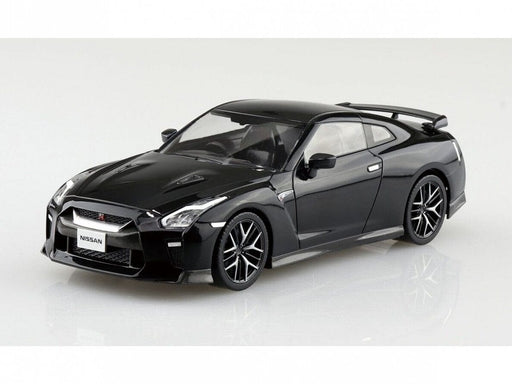 Baksas Surenkami modeliai Aoshima - The Snap Kit Nissan R35 GT-R Meteor Flake Black Pearl