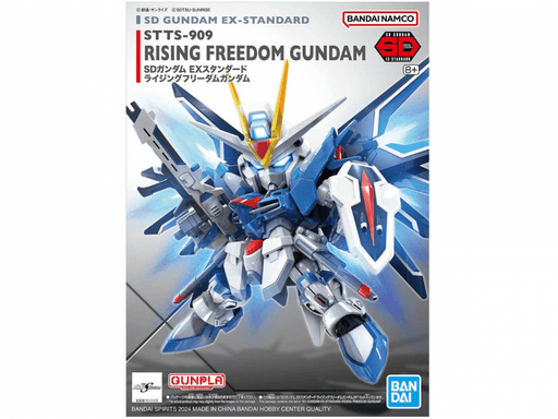 Baksas Surenkami modeliai Bandai - SDEX-Standard Rising Freedom Gundam