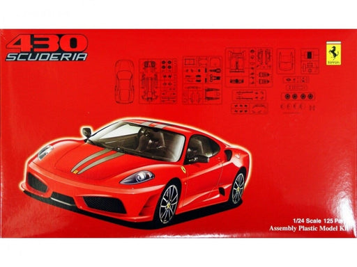 Baksas Surenkami modeliai Fujimi - Ferrari F430 Scuderia