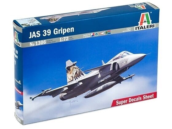 Baksas Surenkami modeliai Italeri - Saab JAS 39 Gripen