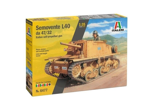 Baksas Surenkami modeliai Italeri - Semovente L40