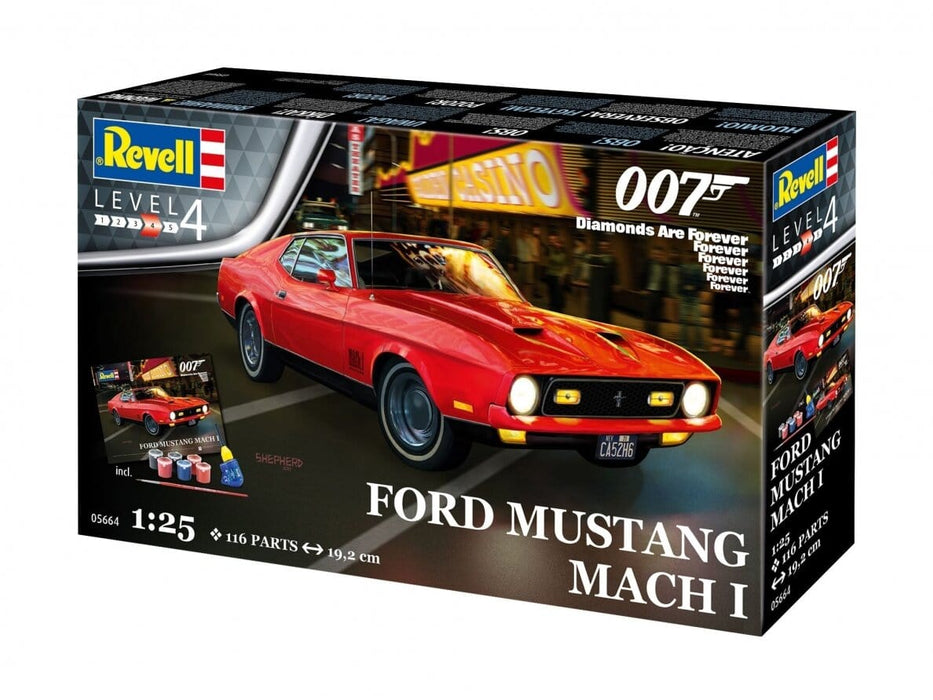 Baksas Surenkami modeliai Revell - Ford Mustang Mach 1