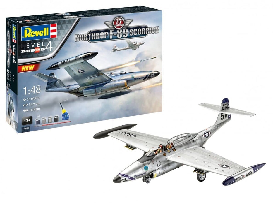 Baksas Surenkami modeliai Revell - Northrop F-89 Scorpion 75th Anniversary