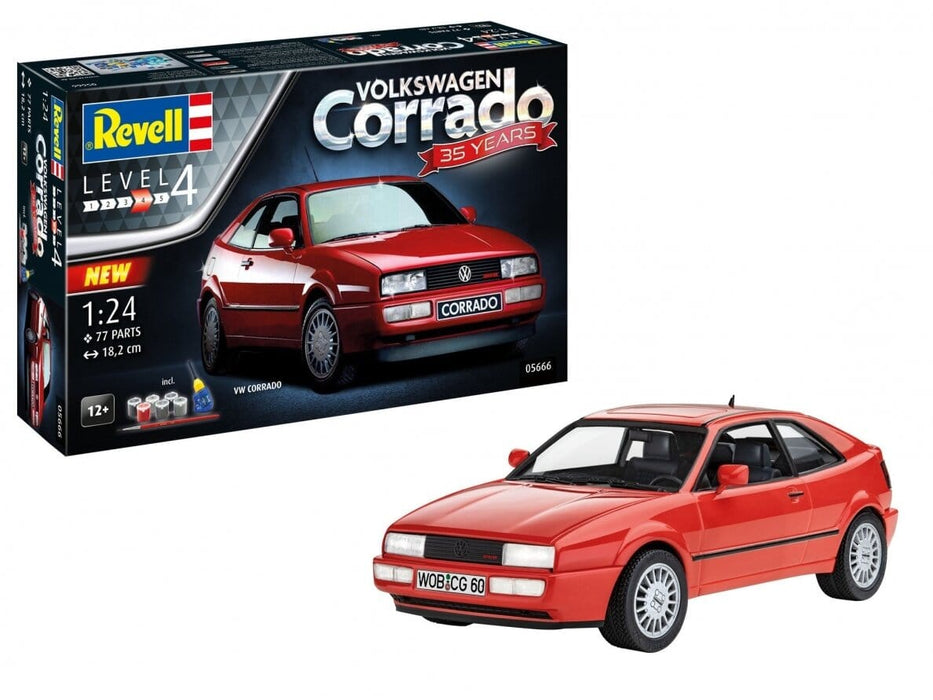 Baksas Surenkami modeliai Revell - Volkswagen Corrado