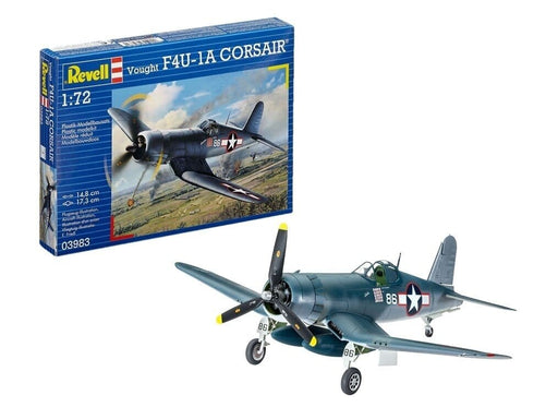 Baksas Surenkami modeliai Revell - Vought F4U-1D Corsair