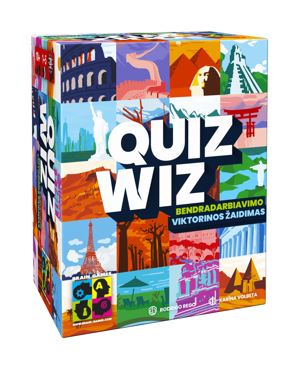 Brain Games LT Stalo žaidimai Quizwiz