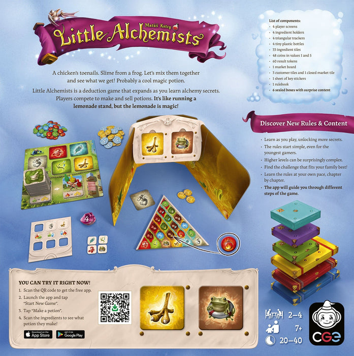 Czech Games Edition Stalo žaidimai Little Alchemists