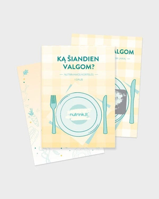 Dinaminis bitas Kita Nutrinamos kortelės “Ką šiandien valgom?”