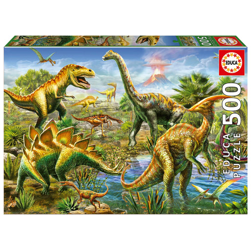 Educa Universalios dėlionės Jurassic Playground, 500