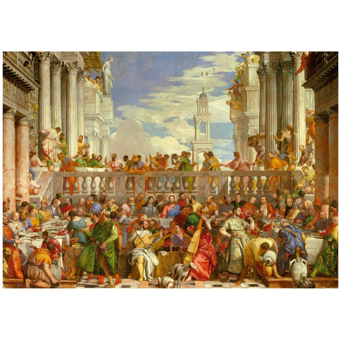 Educa Universalios dėlionės The Wedding At Cana, Paolo Veronese, 4000