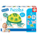 Educa Vaikiškos dėlionės Baby Puzzles Aquatic Animals