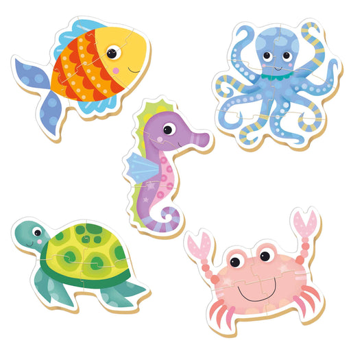 Educa Vaikiškos dėlionės Baby Puzzles Aquatic Animals