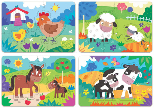 Educa Vaikiškos dėlionės Farm Mothers and Babies My First Puzzles