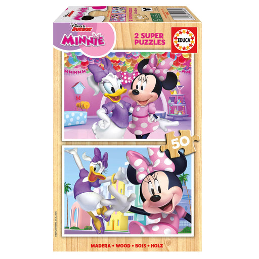 Educa Vaikiškos dėlionės Minnie, 2×50