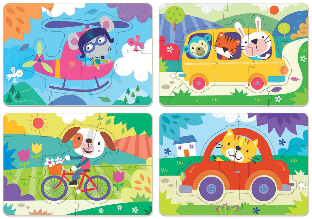 Educa Vaikiškos dėlionės Vehicles My First Puzzles