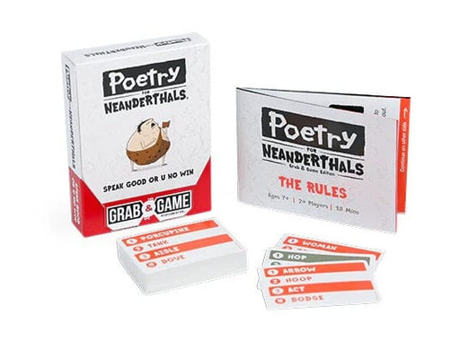 Exploding Kittens Stalo žaidimai Poetry for Neanderthals: Grab & Game