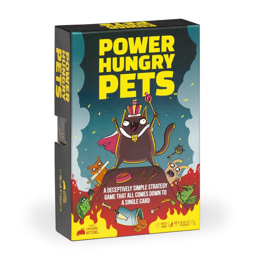 Exploding Kittens Stalo žaidimai Power Hungry Pets