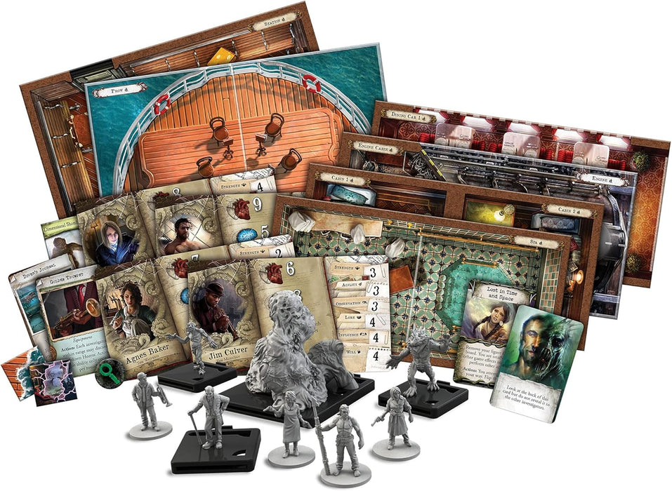 Fantasy Flight Stalo žaidimai Mansions of Madness Horrific Journeys