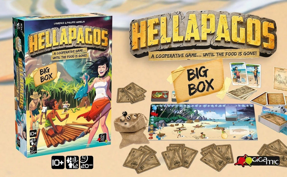Gigamic Stalo žaidimai Hellapagos: Bigbox