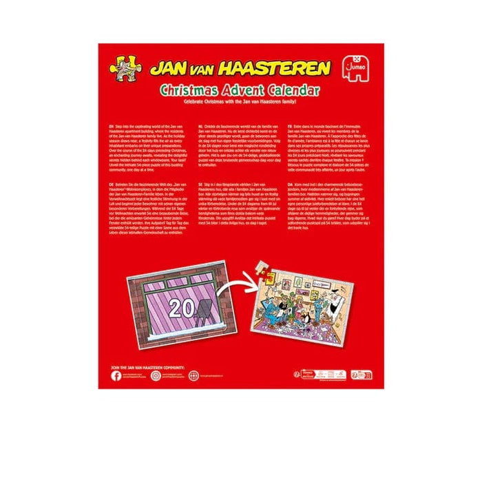 Jumbo Universalios dėlionės JvH Christmas Advent Calendar