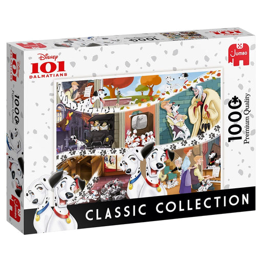 Jumbo Vaikiškos dėlionės Disney Classic Collection, 101 Dalmatians, 1000