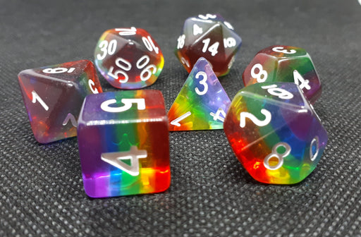 Pegasus Spiele Kita Kauliukų rinkinys: Rainbow