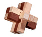 Philos Galvosūkiai Wooden puzzle assortment, 10 Puzzles