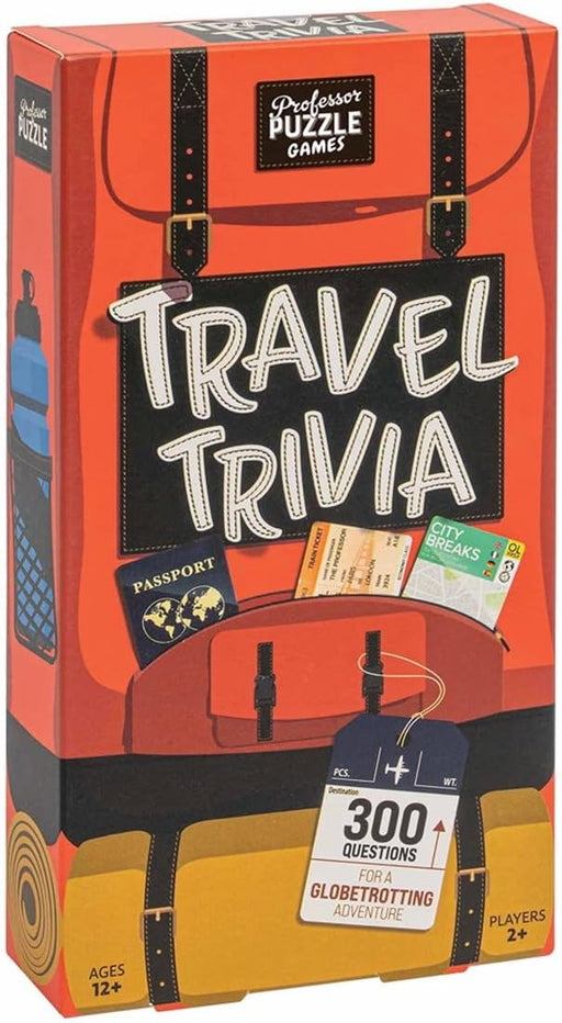 Professor Stalo žaidimai Travel Trivia