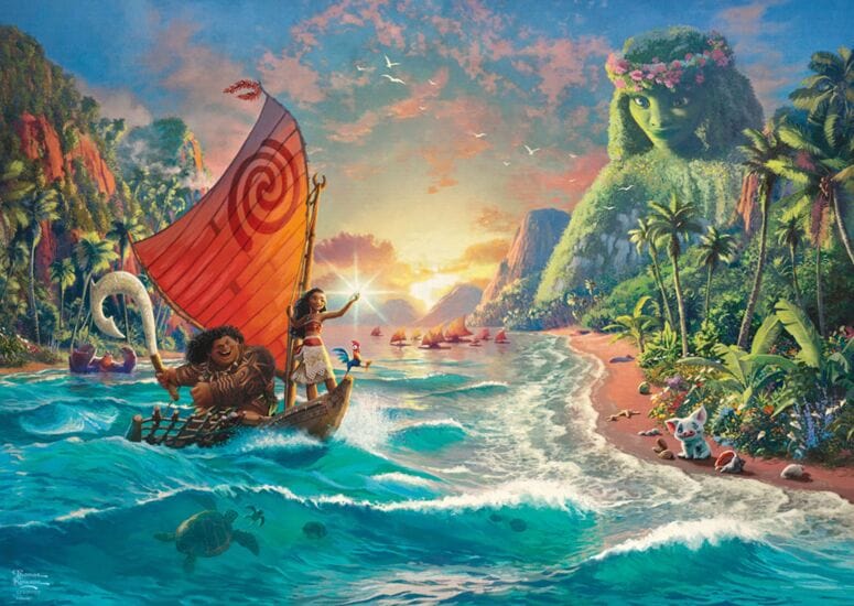 Schmidt Universalios dėlionės Moana – Vaiana, 1000