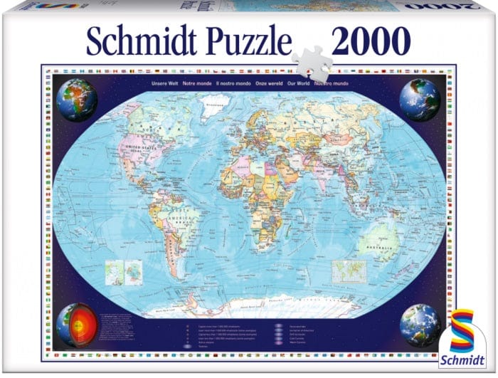 Schmidt Universalios dėlionės Our World, 2000