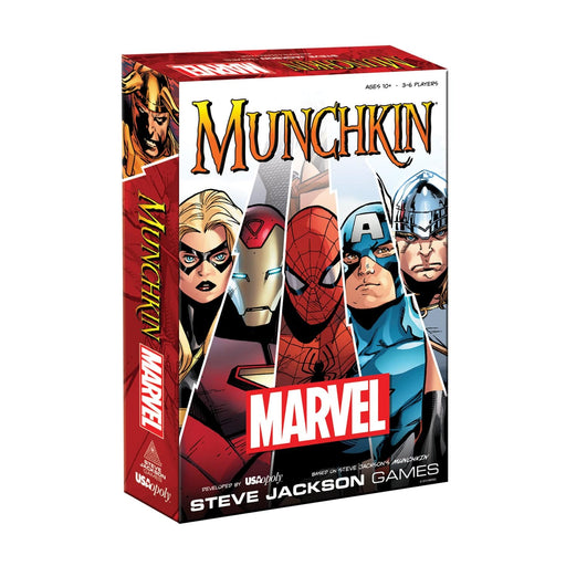 Steve Jackson Games Stalo žaidimai Munchkin: Marvel Ed