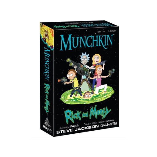 Steve Jackson Games Stalo žaidimai Munchkin: Rick and Morty