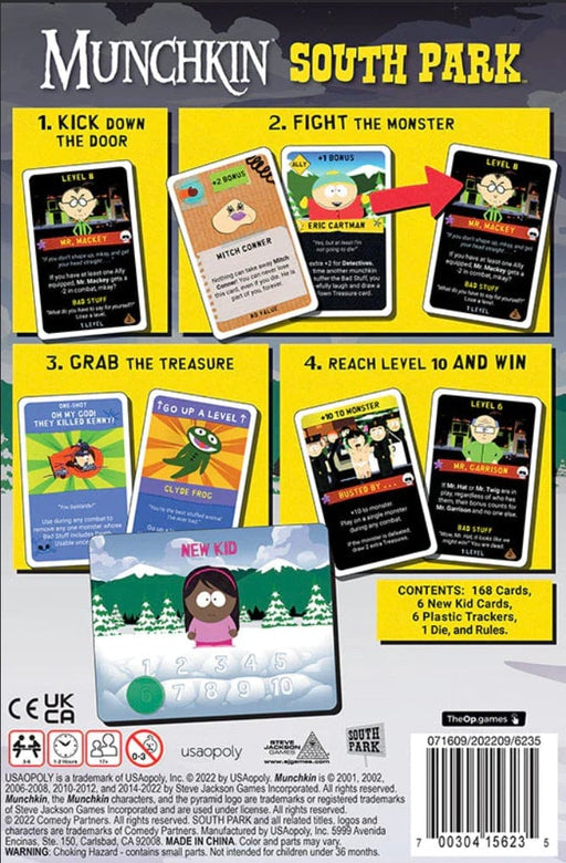 Steve Jackson Games Stalo žaidimai Munchkin: South Park