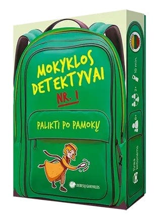 Terra Publica Stalo žaidimai Mokyklos Detektyvai Nr.1. Palikti po pamokų