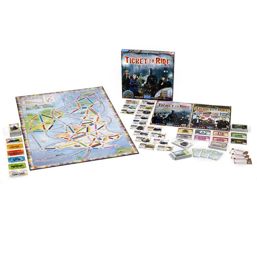 Days of Wonder Stalo žaidimai Ticket to Ride: UK/Pennsylvania (papildymas)