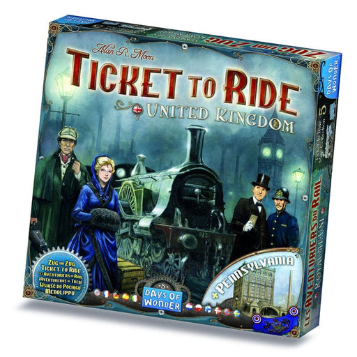 Days of Wonder Stalo žaidimai Ticket to Ride: UK/Pennsylvania (papildymas)