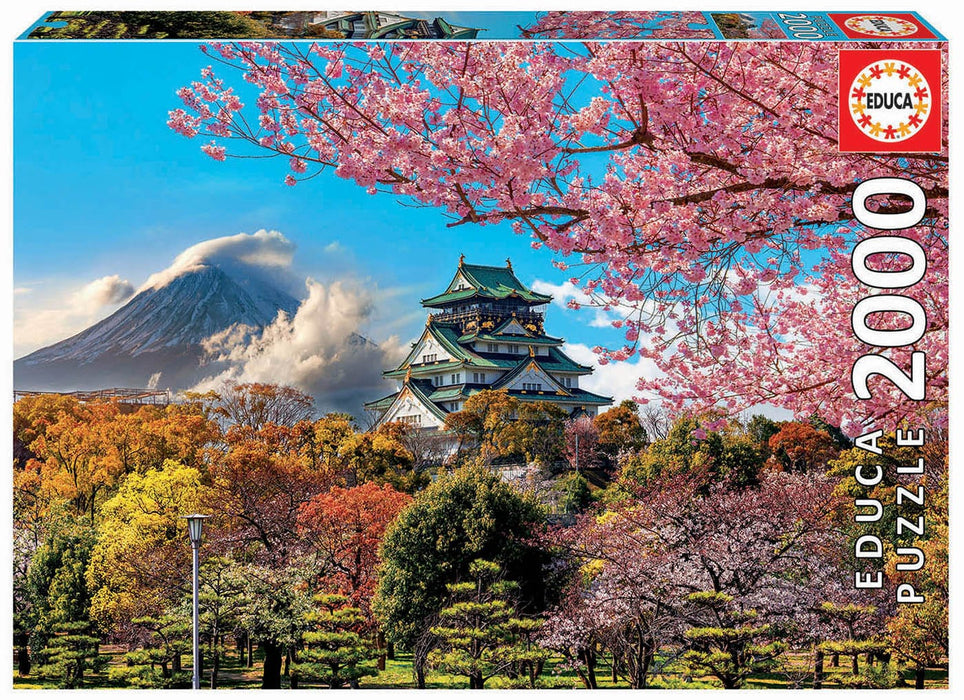 Educa Universalios dėlionės Osaka Castle, Japan, 2000