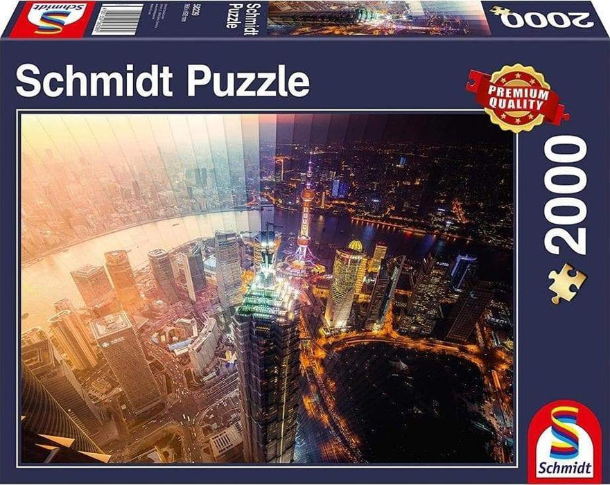 Schmidt Universalios dėlionės Day and Night, Time slice, 2000 pcs