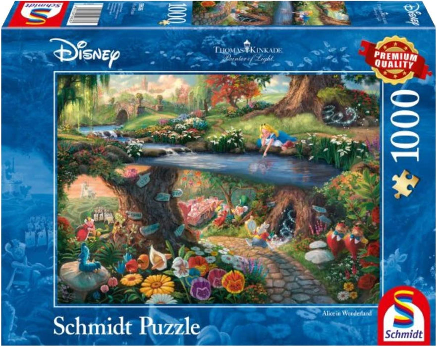 Schmidt Universalios dėlionės Disney, Alice in wonderland, 1000