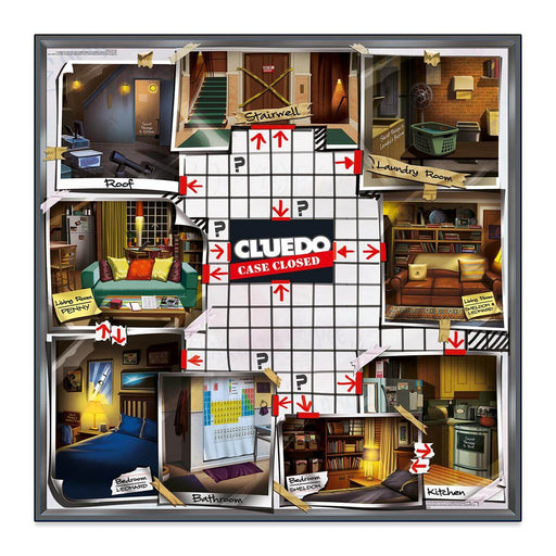 Winning Moves Games Stalo žaidimai Cluedo: The Big Bang Theory